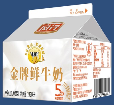 牛奶包裝專利