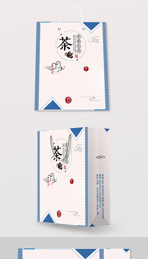 中國(guó)風(fēng)圖案包裝袋設(shè)計(jì)