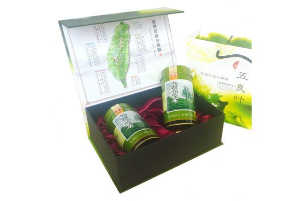 經典臺灣茶葉禮盒包裝