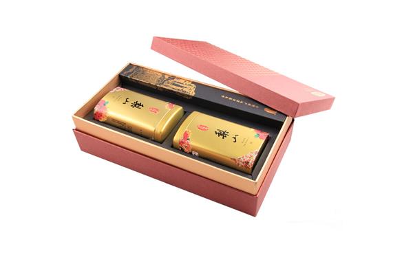 經典臺灣茶葉禮盒包裝