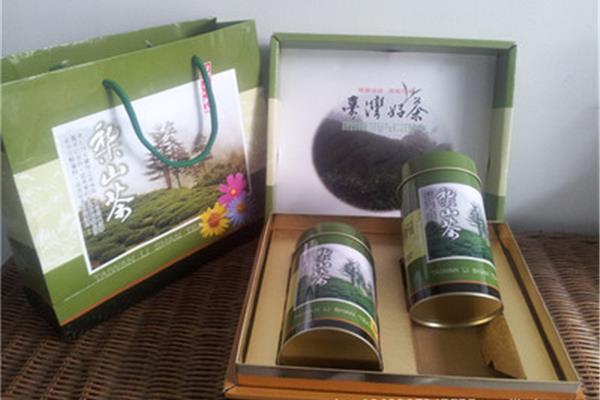 經典臺灣茶葉禮盒包裝
