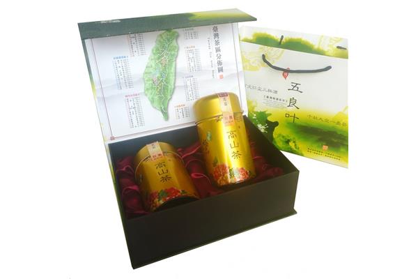 經典臺灣茶葉禮盒包裝