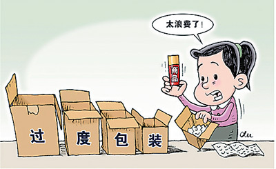 限制過度包裝