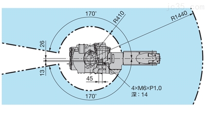 mh12機(jī)器人包裝尺寸