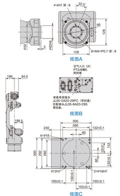 mh12機(jī)器人包裝尺寸