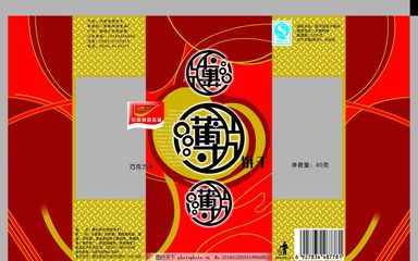 餅干包裝花紋