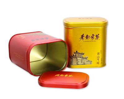 黃山毛峰茶鐵盒小包裝