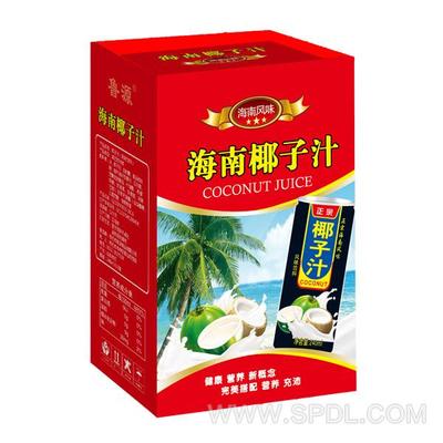 正宗海南椰汁紅色包裝