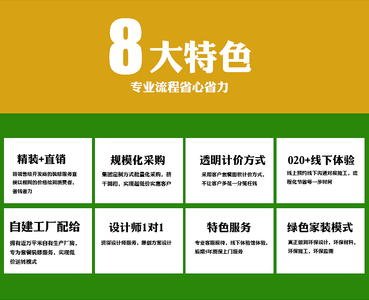 美巢裝飾拎包裝799套餐