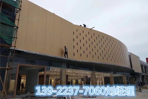 蜂窩板店面門頭廣告設計