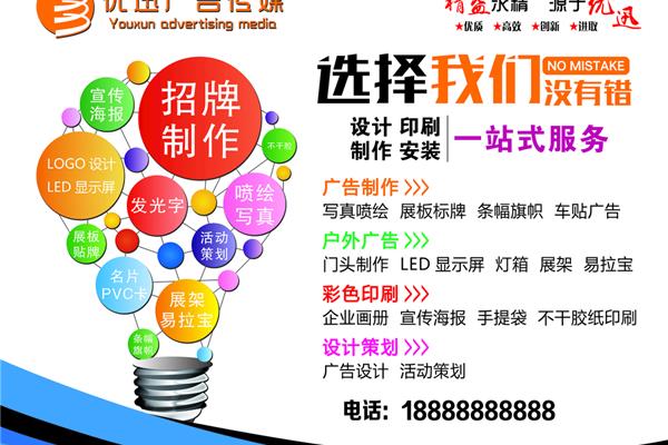 注冊一個廣告公司需要具備哪些條件?
